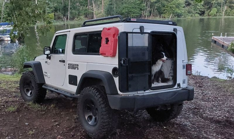 JKU Rear Overlandoor Conversion