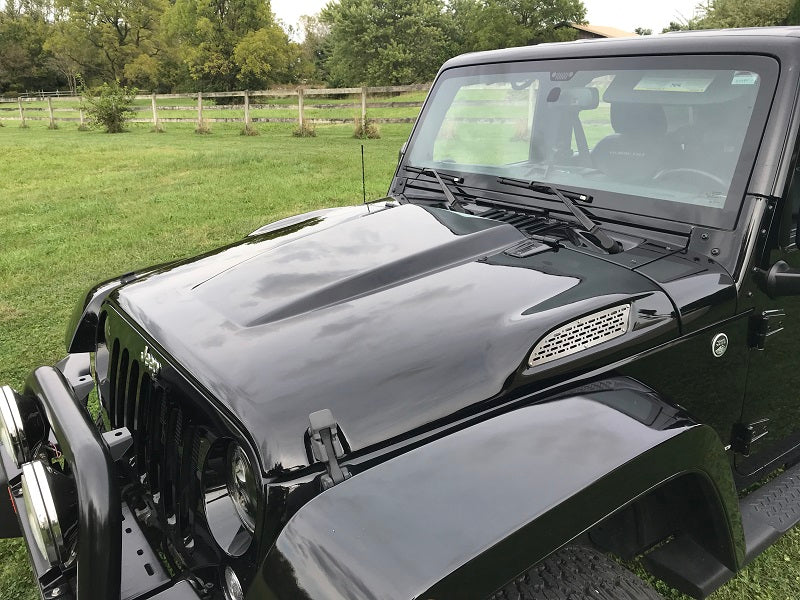Truck Master Designs Fully Functional JK & JKU Cowl Induction Hood