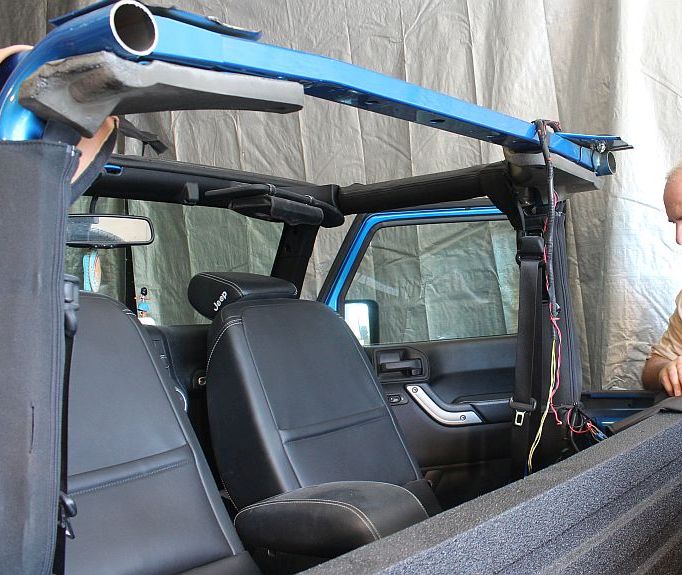 Recruit 2-Door JK Half Hardtop Kit