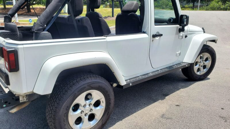 JKU Rear Fiberglass Closeout doors