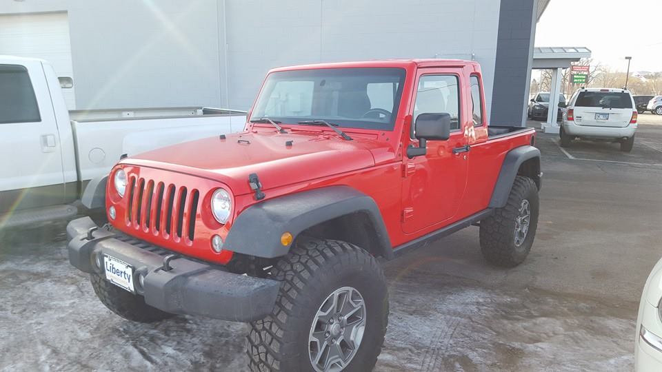 Jeep Wrangler JKUte Pickup Conversion Kit - DISCONTINUED