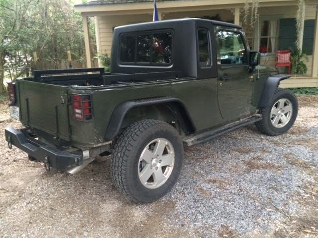 Jeep Wrangler JKUte Pickup Conversion Kit - DISCONTINUED