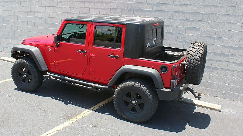 Recruit JKU 4-door Half Hardtop Kit