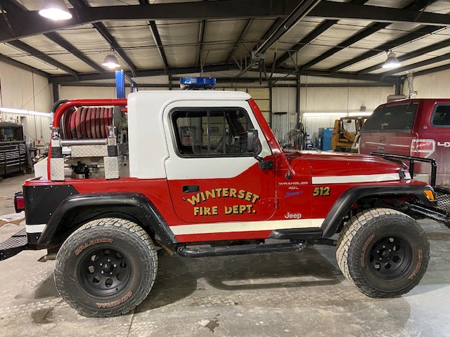 Winterset Iowa Fire Dept TJ
