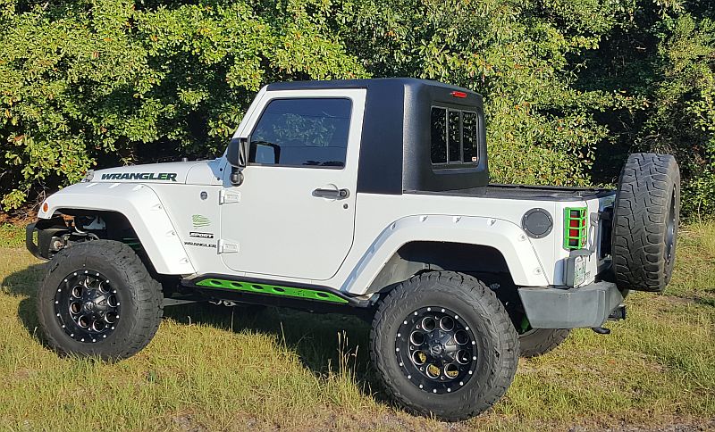 Recruit One Piece 2-Door JK Half Hardtop Kit