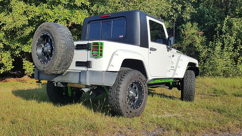 1 piece JK Recruit for 2 door JK