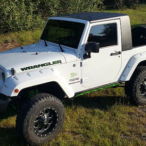 JK 2 Door 1 Piece Recruit Half hardtop