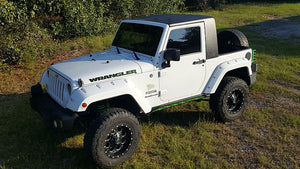 JK 2 Door 1 Piece Recruit Half hardtop