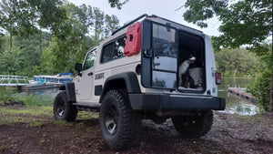 JKU Rear Overlandoor Conversion