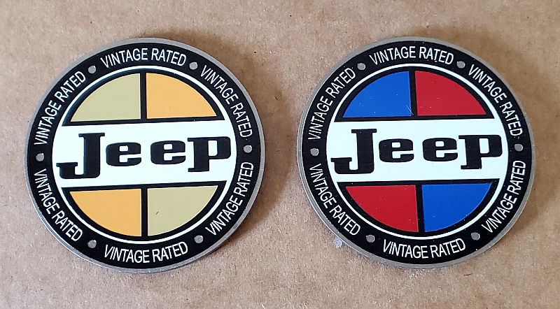 1 Hurricane Rated Fender Badge For Jeep Wrangler YJ JL JK JT – Aluminum Alloy Emblem, USA