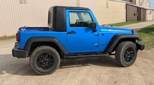 Recruit One Piece 2-Door JK Half Hardtop Kit