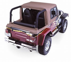 Rock Crusher Tonneau Boot Top – 92-95 Jeep Wrangler – GRAY