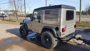TJ Alaskan Cab Full Length Hardtop