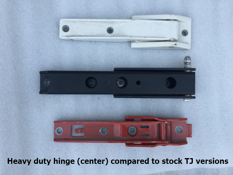 TJ/LJ HEAVY DUTY REPLACEMENT TAILGATE HINGES
