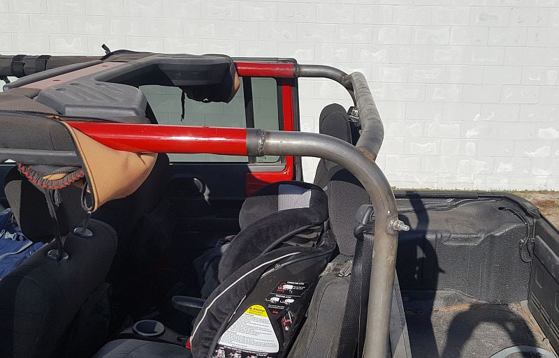 High angle of the Recruit cage kit.