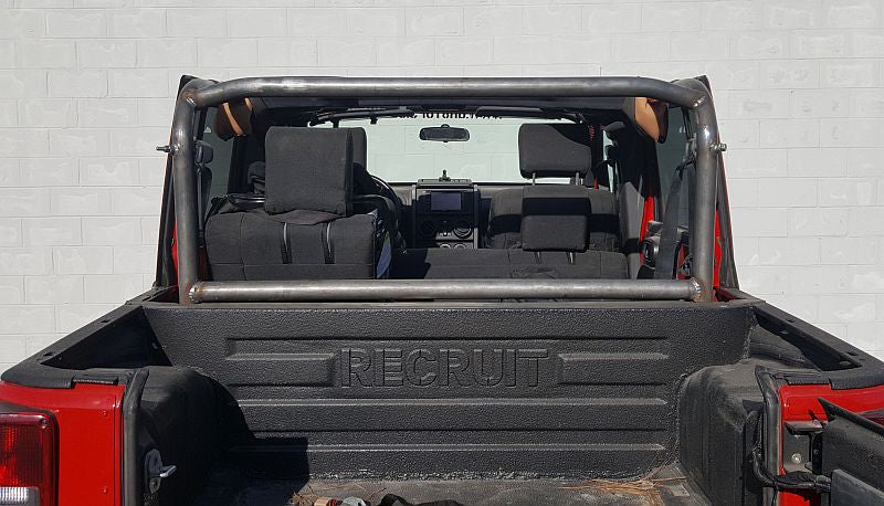 Installed caged kit with the bulkhead in place.