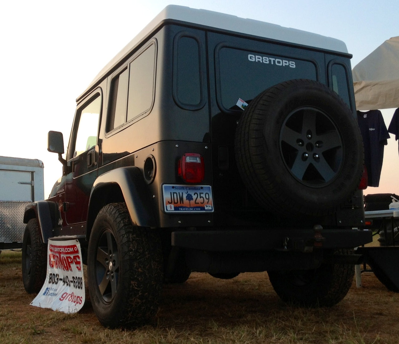 TJ Safari Cab Full Length Hardtop