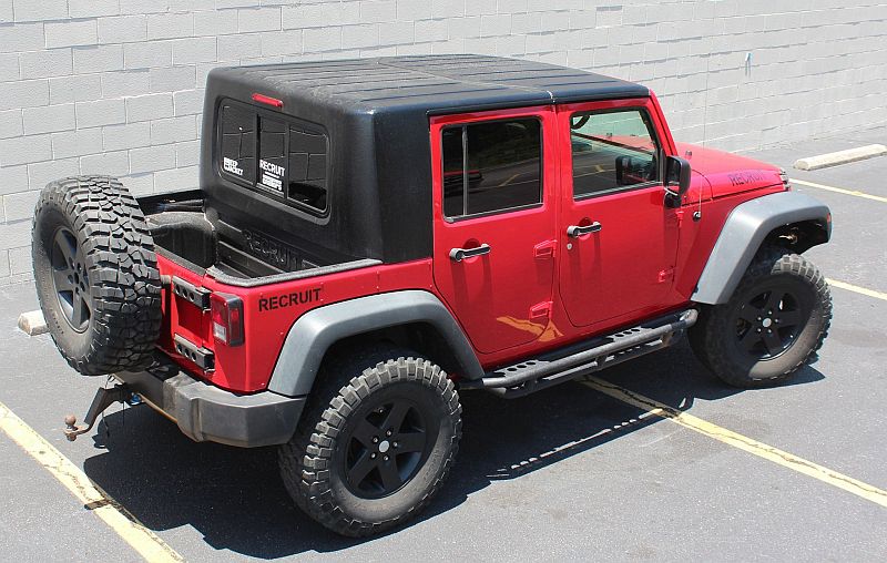 Recruit JKU 4-door Half Hardtop Kit